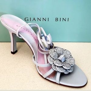 New Giani Binni Gladiator Open Toe Heels 8M